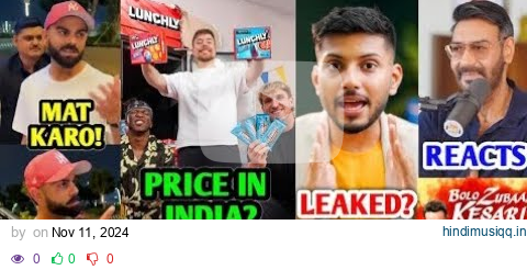 Unexpected LAFDA Gone RIGHT! 😳🔥- SRK SHOCKED this YouTuber, Virat Kohli, Prime Feastables India pagalworld mp3 song download