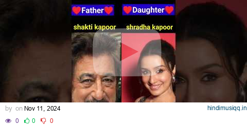 Father and daughter of bollywood#ytshort  #songs #shorts #shortvideo #song pagalworld mp3 song download