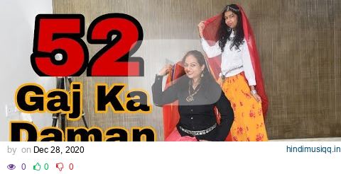 52 Gaj ka Daman | Renuka Panwar | Mom daughter dance | Dance By Saloni & Avani pagalworld mp3 song download