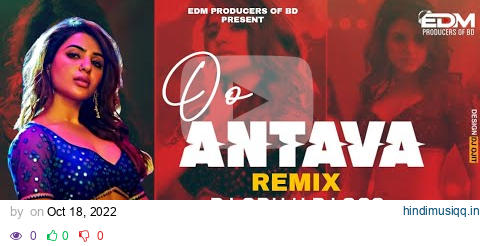 Oo Antava Remix DJ ARH & DJ San Remix | Pushpa Movie Song | Tamil Remix | DJ ARH | Allu Arjun Song pagalworld mp3 song download