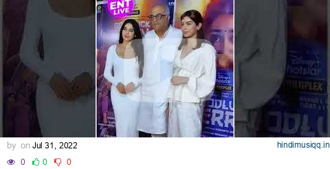 Janhvi Kapoor,Daddy Boney Kapoor and Sis Khushi Kapoor Snapped at Good Luck Jerry Screening| ENTLIVE pagalworld mp3 song download