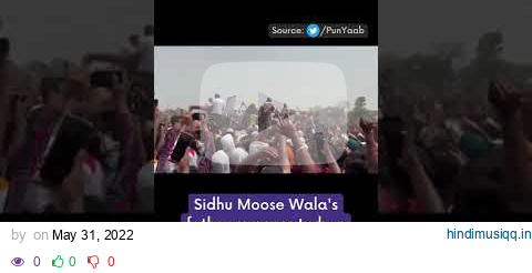 Sidhu Moose Wala Funeral | Father Removes Turban During Son's Last Rites pagalworld mp3 song download