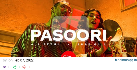 Coke Studio | Season 14 | Pasoori | Ali Sethi x Shae Gill pagalworld mp3 song download