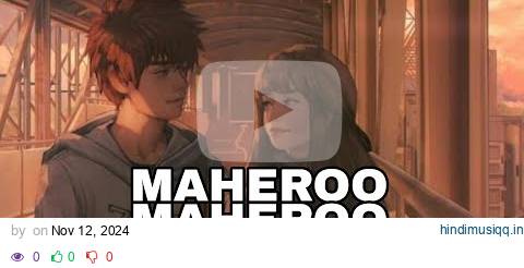 Maheroo maheroo lofi remix | lyrics textaudio | (Slowed and reverb) | Audio Vibes pagalworld mp3 song download