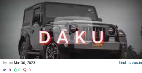 Daku | slowed reverbe| sidhu music pagalworld mp3 song download