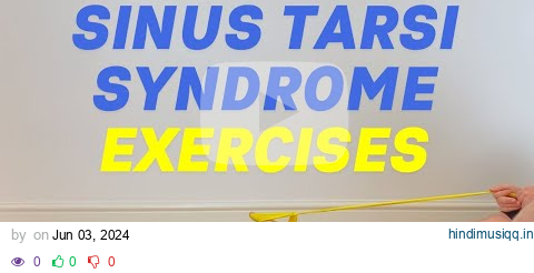 Sinus Tarsi Syndrome Exercises | 10 Rehabilitation Exercises for Outer Ankle Pain pagalworld mp3 song download