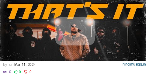 That's It (Official Video) | Jxggi | Hxrmxn | New Punjabi Song 2024 pagalworld mp3 song download