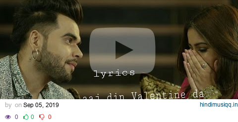 Aaj Din Valentine Da | Dil | Romantic Punjabi Song | Full HD pagalworld mp3 song download