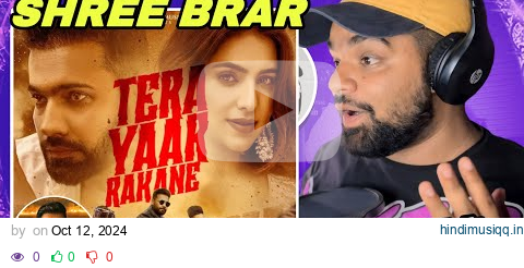 Tera Yaar Rakane (REACTION) Shree Brar | Gurlez Akhtar  Official Music Video | pagalworld mp3 song download