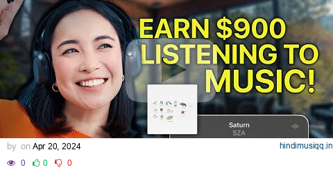 EARN $900 Listening To Music And Work From Home! (Make Money Online 2024) pagalworld mp3 song download