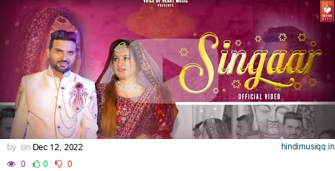 Singaar (Official Video) | New Haryanvi Dj Song Haryanavi | Lovekesh Sharma II Dream Girl  Anchal pagalworld mp3 song download