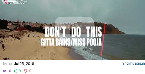 DON'T DO THIS- GEETA BAINS- MISS POOJA  (FULL VIDEO) PUNJABI SONG pagalworld mp3 song download