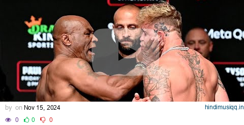 Mike Tyson Slaps Jake Paul During Their Weigh-In pagalworld mp3 song download