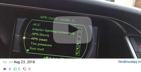 Audi a4 MMI green menu pagalworld mp3 song download