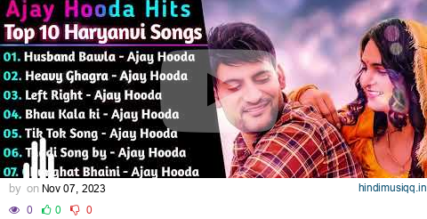 Ajay Hooda New Haryanvi Songs || New Haryanvi Jukebox 2023 || Ajay Hooda All Superhit Songs pagalworld mp3 song download