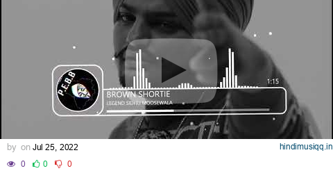 Brown Shortie [Bass boosted] | Trap remake | Sidhu Moosewala | Jaystunn | P.E.B.B pagalworld mp3 song download