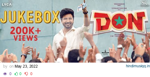 DON (TAMIL) - Audio Jukebox | Sivakarthikeyan | Anirudh Ravichander | Cibi Chakaravarthi pagalworld mp3 song download