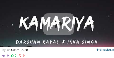 Kamariya (Lyrics) - Darshan Raval pagalworld mp3 song download