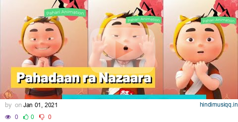 Pahadaan Ra Nazaara Status | Himachali new Status 2021 | Sunil Masties song 2021 | Pahari Animation pagalworld mp3 song download