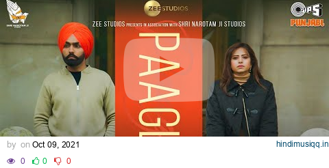 Paagla (Official Video) | Ammy Virk | Sargun Mehta | B Praak | Asees Kaur | Jaani | Tips Punjabi pagalworld mp3 song download