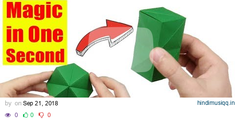 Easy Origami Magic Transforming Flexahedron (Jeremy Shafer) - Yakomoga Origami tutorial pagalworld mp3 song download