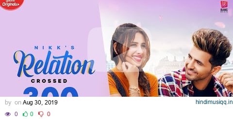 Relation - @NikkWorldWide  Ft Mahira Sharma pagalworld mp3 song download