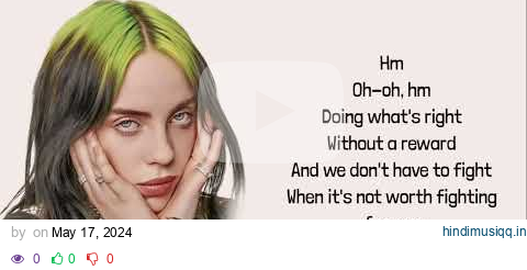 Billie Eilish - THE GREATEST lyrics pagalworld mp3 song download