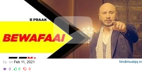 Bewafaai | Full Song | B-Praak | Gauhar Khan | Jaani | Arvindr Khaira |Anuj Sachdeva |Speed Records pagalworld mp3 song download