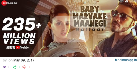 Raftaar x Nora Fatehi - Baby Marvake Maanegi | Remo D'souza | Hot Dance Song pagalworld mp3 song download