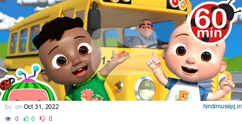 Wheels on the bus - CoComelon | Kids Cartoons & Nursery Rhymes | Moonbug Kids pagalworld mp3 song download