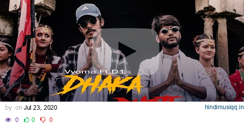 DHAKA-DHOTI | VYOMA ft D1 ( Official Music Video ) pagalworld mp3 song download