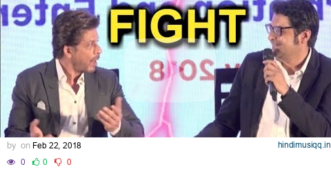 Shahrukh Khan FIGHTS With Arnab Goswami For INSULTING Him In Public pagalworld mp3 song download