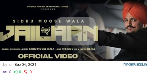 New Punjabi song Jailaan ( Sidhu Moosewala) trallear pagalworld mp3 song download