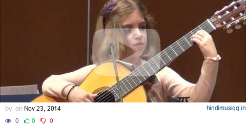 Amazing 7-Year-Old girl Guitarist - Konstantina Andritsou performs @ Megaro (Athens) HD pagalworld mp3 song download