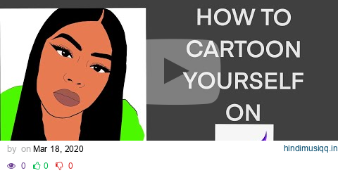 HOW TO CARTOON YOURSELF on Procreate Pocket *For Beginners* pagalworld mp3 song download