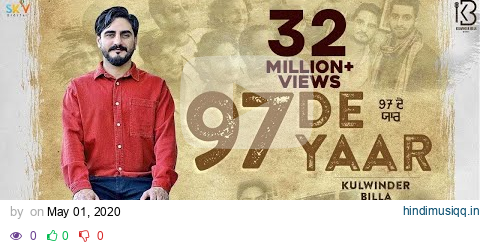 97 De Yaar (OFFICIAL VIDEO) | Kulwinder Billa | The Boss | Latest Punjabi songs 2020 pagalworld mp3 song download