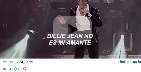 Michael Jackson - Billie Jean (Traducida al Español) pagalworld mp3 song download