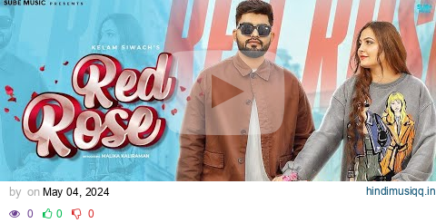 Red Rose (Official Video) | Malika Kaliraman | Kelam Siwach | Latest Haryanvi Songs 2024 pagalworld mp3 song download