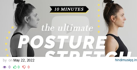 Fix your posture and reduce backpain  | 10 Minute Daily Stretch Routine pagalworld mp3 song download