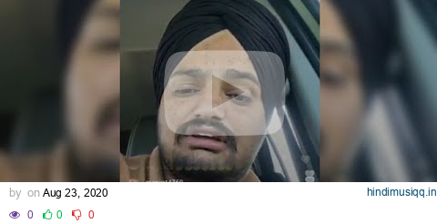 Sidhu Moose Wala Reply to Babbu Maan Live on Instagram pagalworld mp3 song download