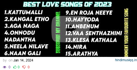 Best songs of 2023 love song collection pagalworld mp3 song download