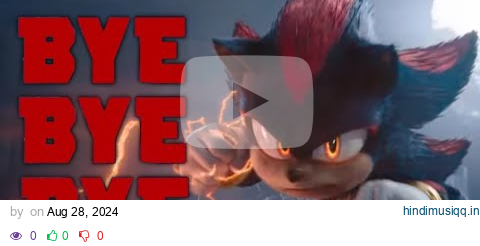 Sonic the hedgehog 3 || BYE BYE BYE  ft.@OfficialNSYNC || AMV pagalworld mp3 song download