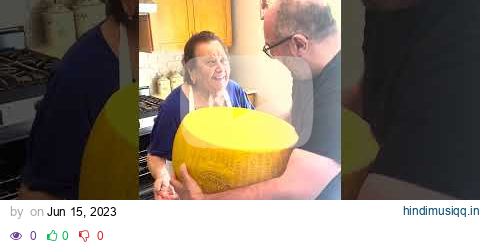 Nonna Pia surprised with a 80lb wheel of Parmigiano Reggiano!  The best in the world! pagalworld mp3 song download