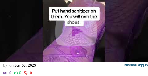 DO NOT put hand sanitizer on your basketball shoes! #basketball #basketballshoes #bball pagalworld mp3 song download