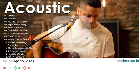 The Best Acoustic Cover of Popular Songs 2023 - Guitar Love Songs Cover - Acoustic Songs 2023 pagalworld mp3 song download