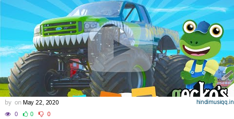 Monster Truck Song‼｜NEW Kids Songs｜Wheels Go Round and Round｜Gecko's Real Vehicles｜Ultimate Vehicles pagalworld mp3 song download