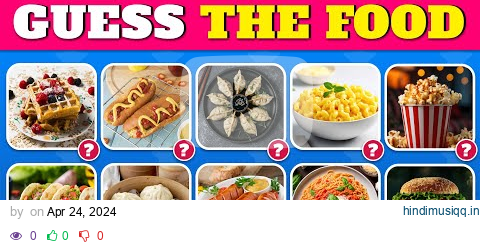 Can You Guess The FOOD By by Picture...? 🍕🍔 | Quiz Rainbow pagalworld mp3 song download