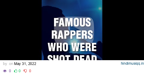 Famous rappers who were shot dead | Sidhu Moose Wala | Tupac Shakur | WION Shorts pagalworld mp3 song download