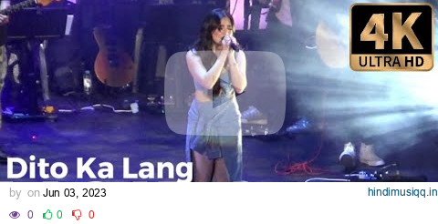 [HD] MOIRA DELA TORRE - Dito Ka Lang | Your Memejesty Concert sa Araneta (Umiiyak si Moira) pagalworld mp3 song download