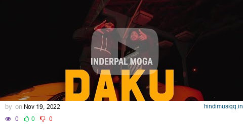 DAKU (8D AUDIO) Inderpal Moga ft. Chani Nattan | Letest Punjabi Song | 8dmusix pagalworld mp3 song download